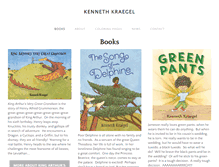 Tablet Screenshot of kennethkraegel.com